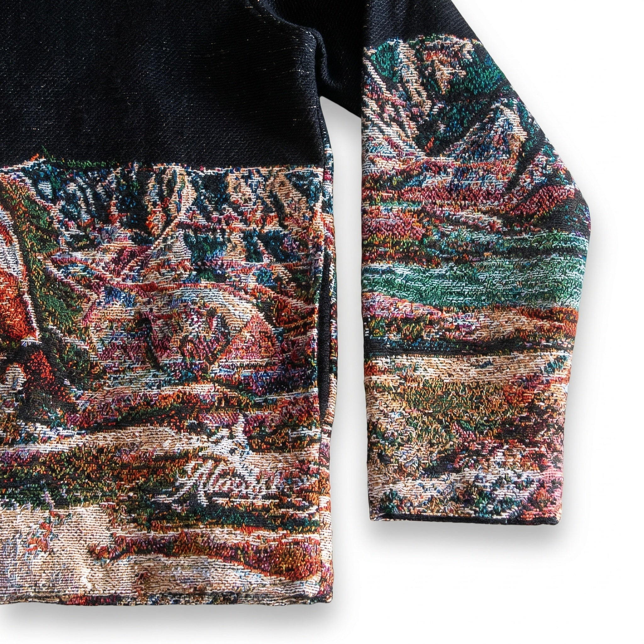 UNSEEN-Studios Tapestry Cowboy Jacke mit Kragen