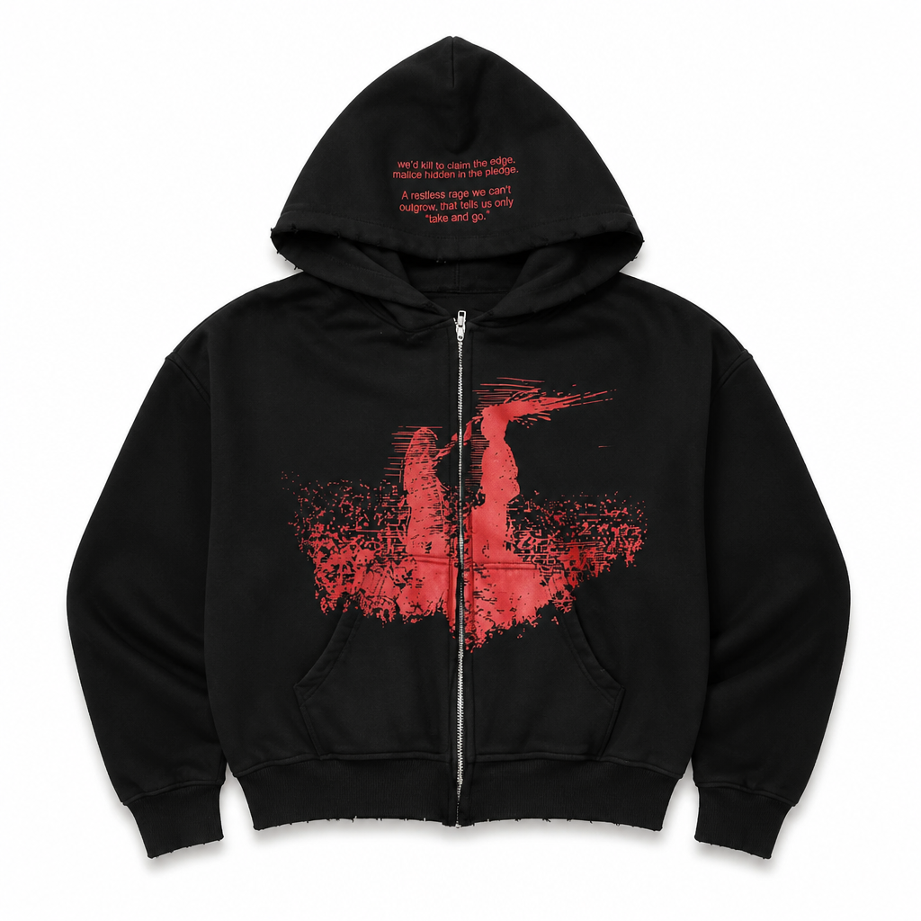 UNSEEN-Studios Headshot Zip Hoodie