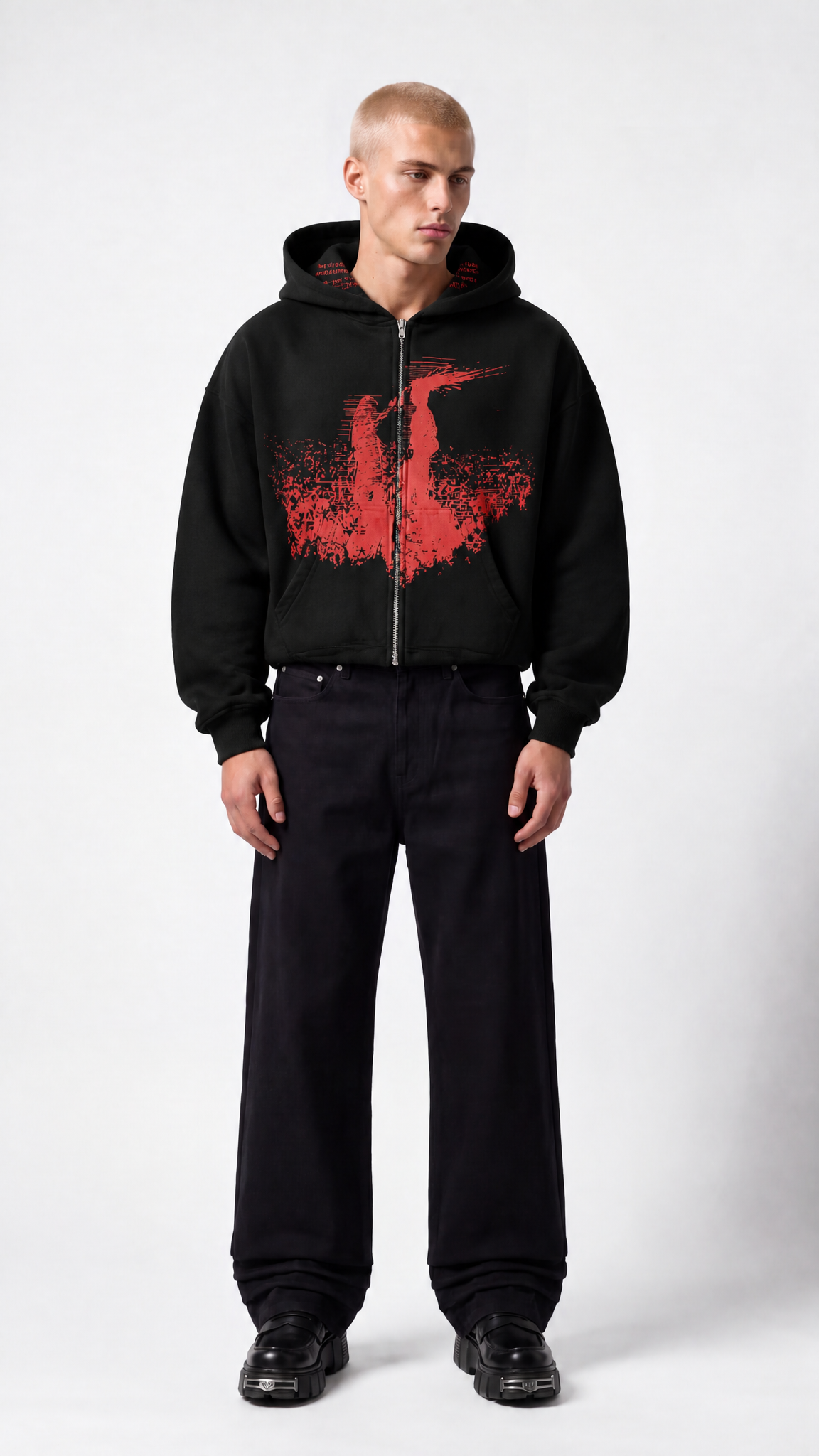 UNSEEN-Studios Headshot Zip Hoodie