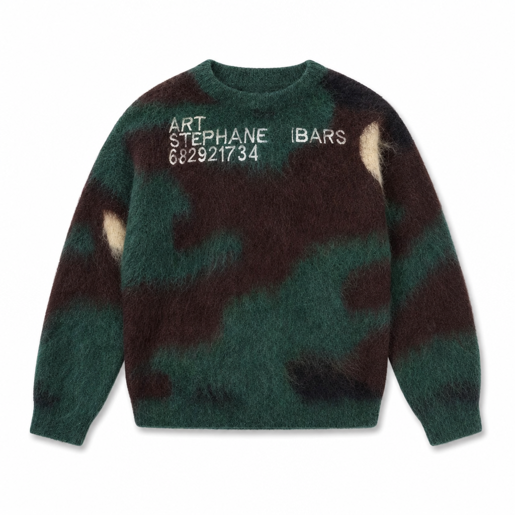 UNSEEN-Studios Camo Plush Sweater