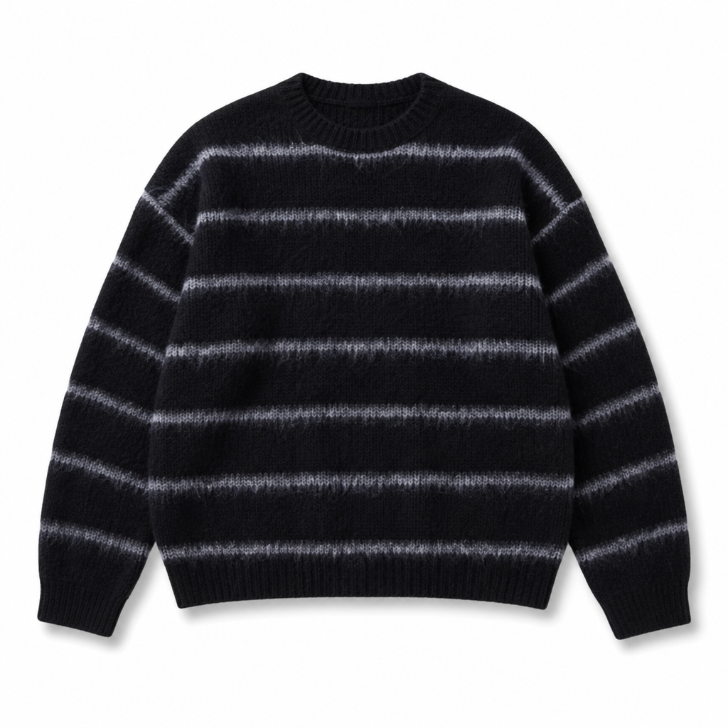 UNSEEN-Studios Shadow Stripe Knit Sweater