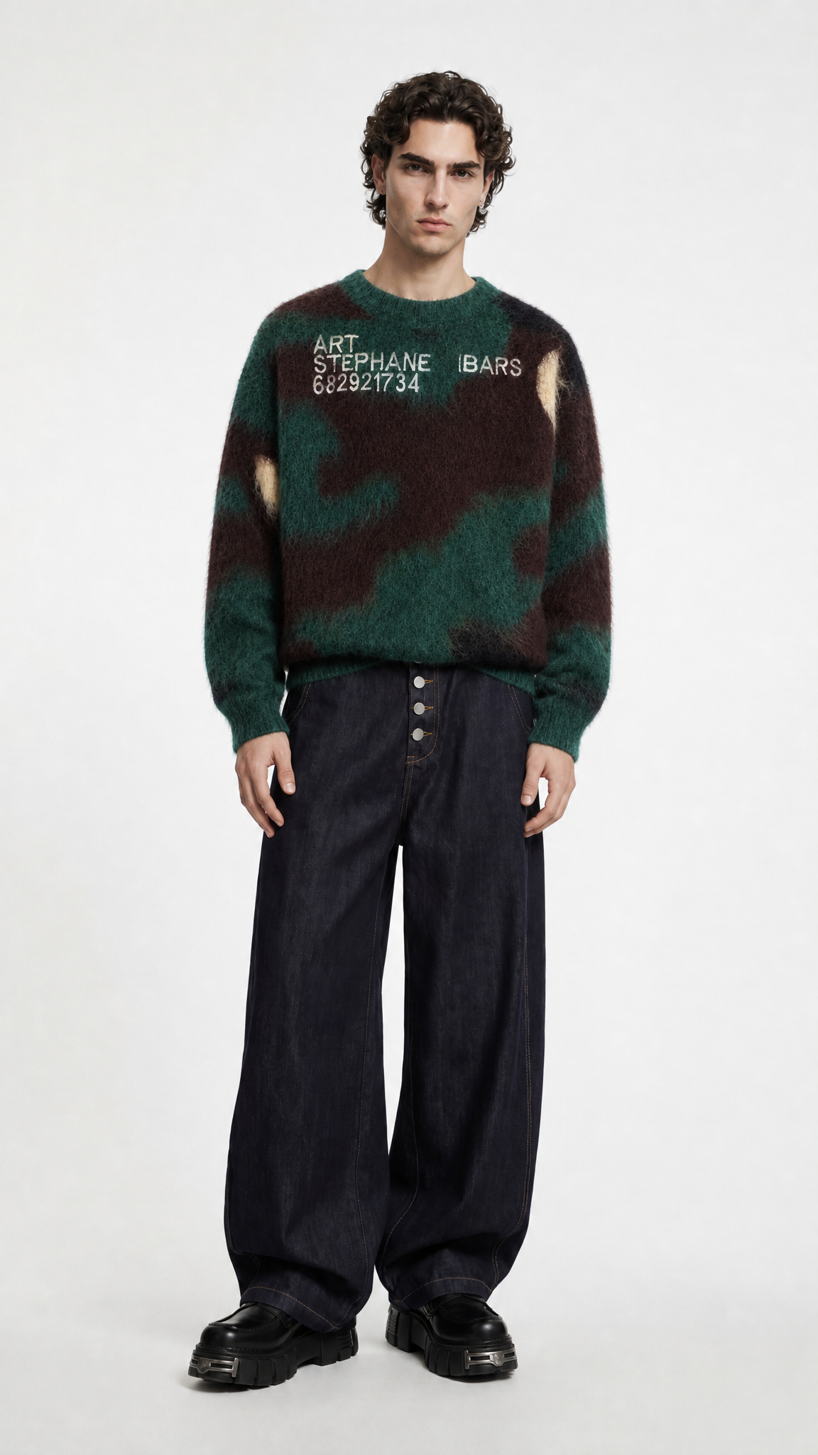 UNSEEN-Studios Camo Plush Sweater