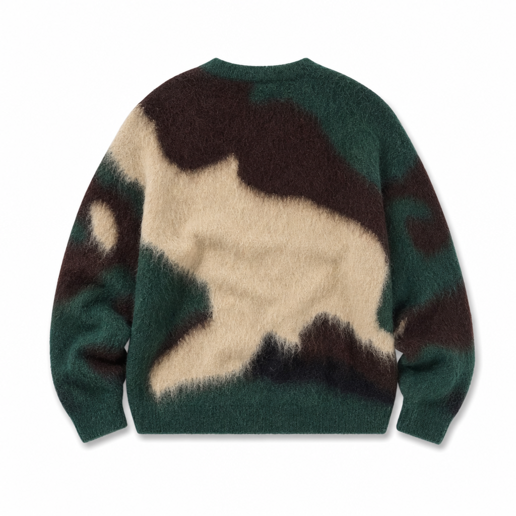 UNSEEN-Studios Camo Plush Sweater