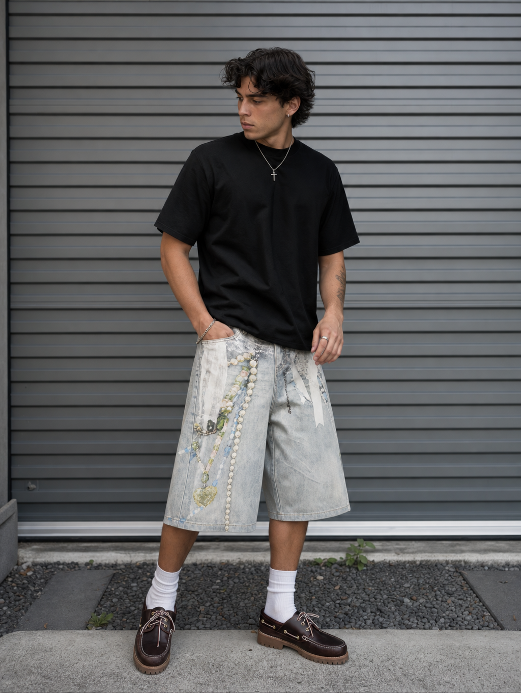 UNSEEN-Studios Relic Pearl Jorts