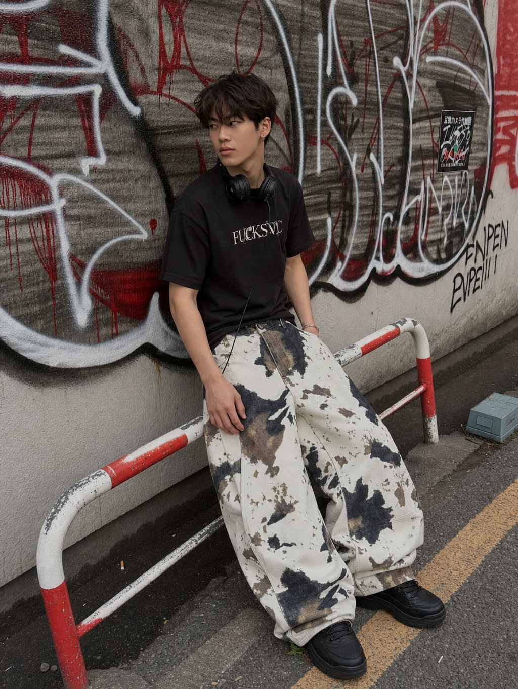 UNSEEN-Studios Outland Camo Jeans