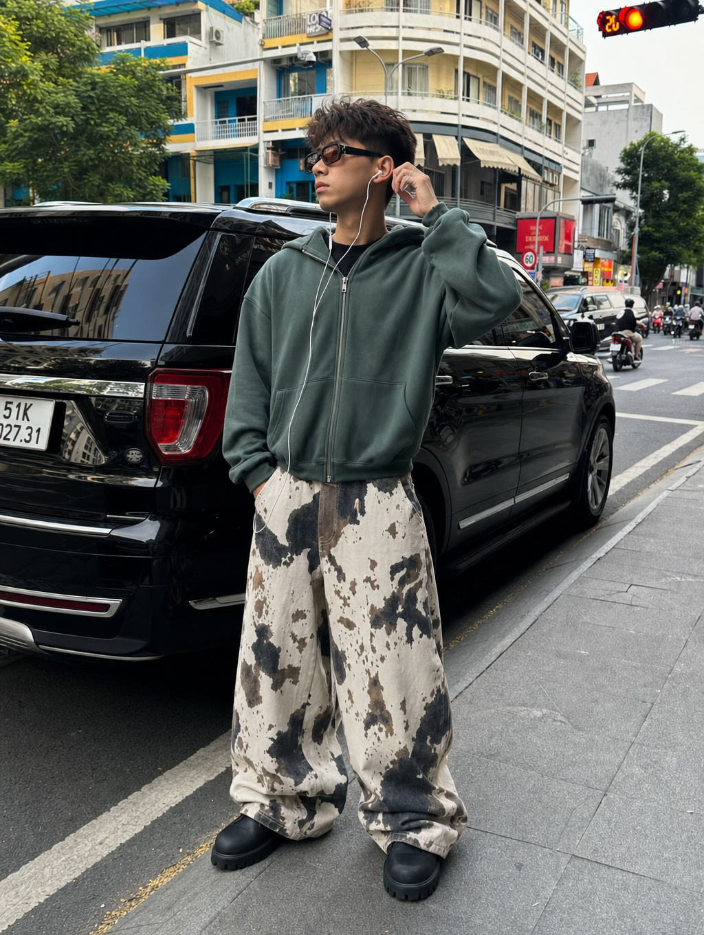 UNSEEN-Studios Outland Camo Jeans