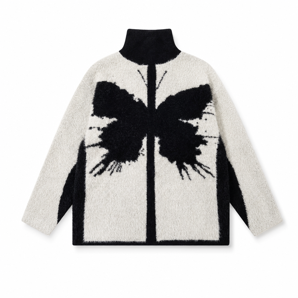 UNSEEN-Studios Butterfly Teddy Fleece Jacket