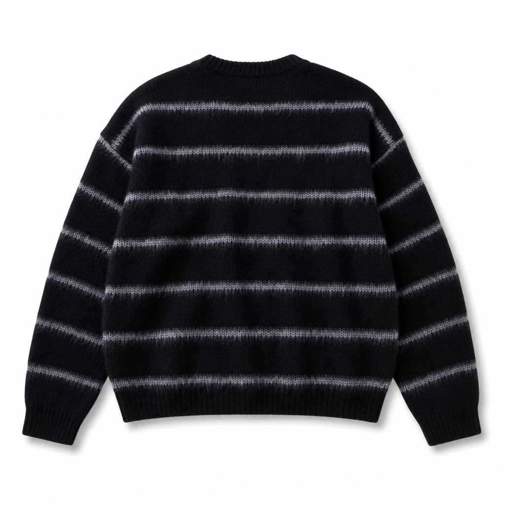 UNSEEN-Studios Shadow Stripe Knit Sweater