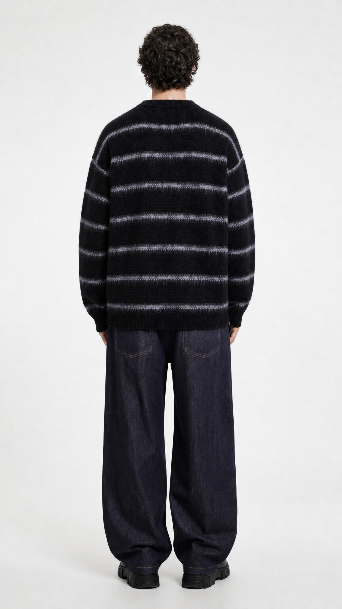 UNSEEN-Studios Shadow Stripe Knit Sweater