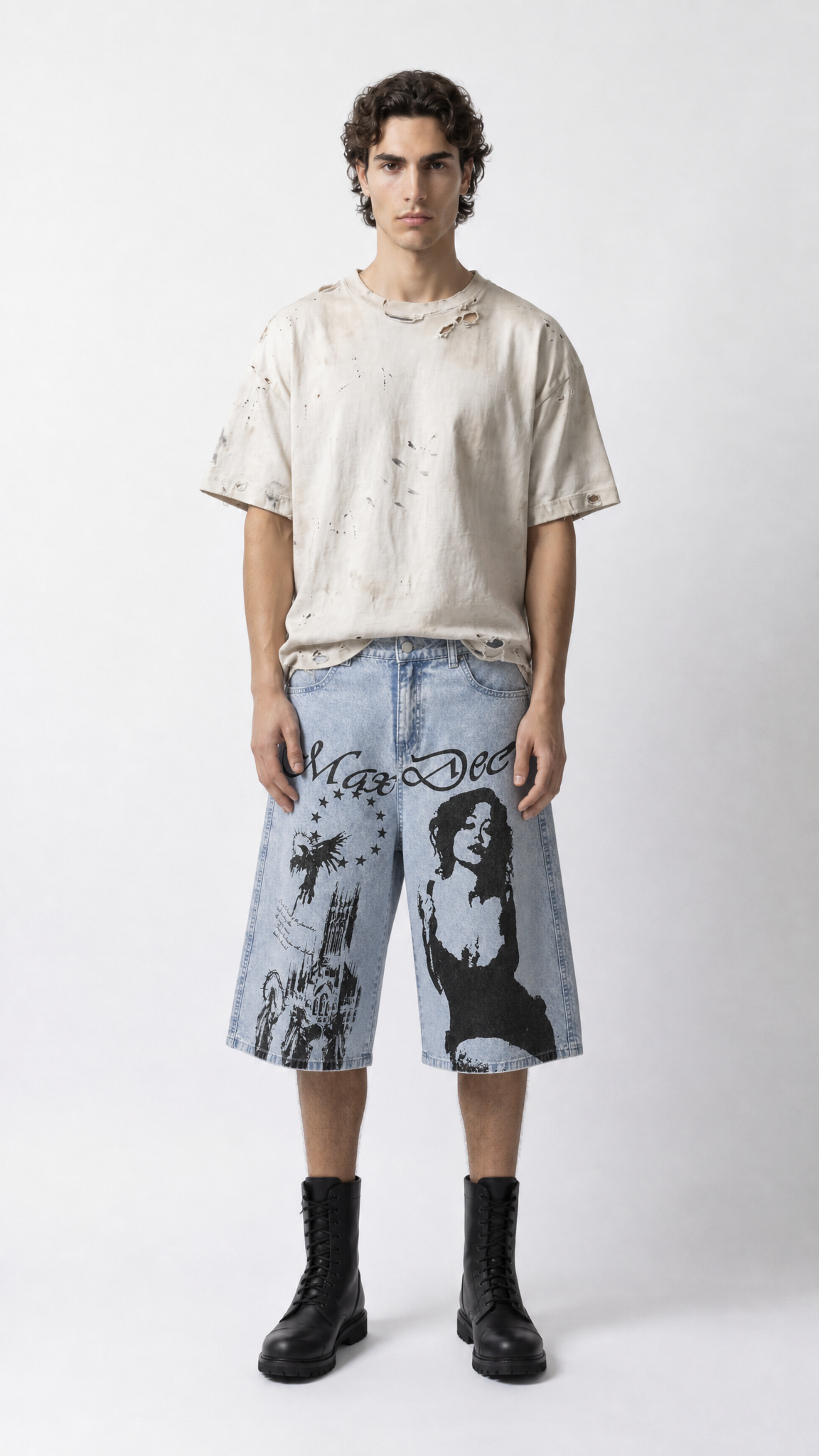 UNSEEN-Studios Neo-Tribal Jorts