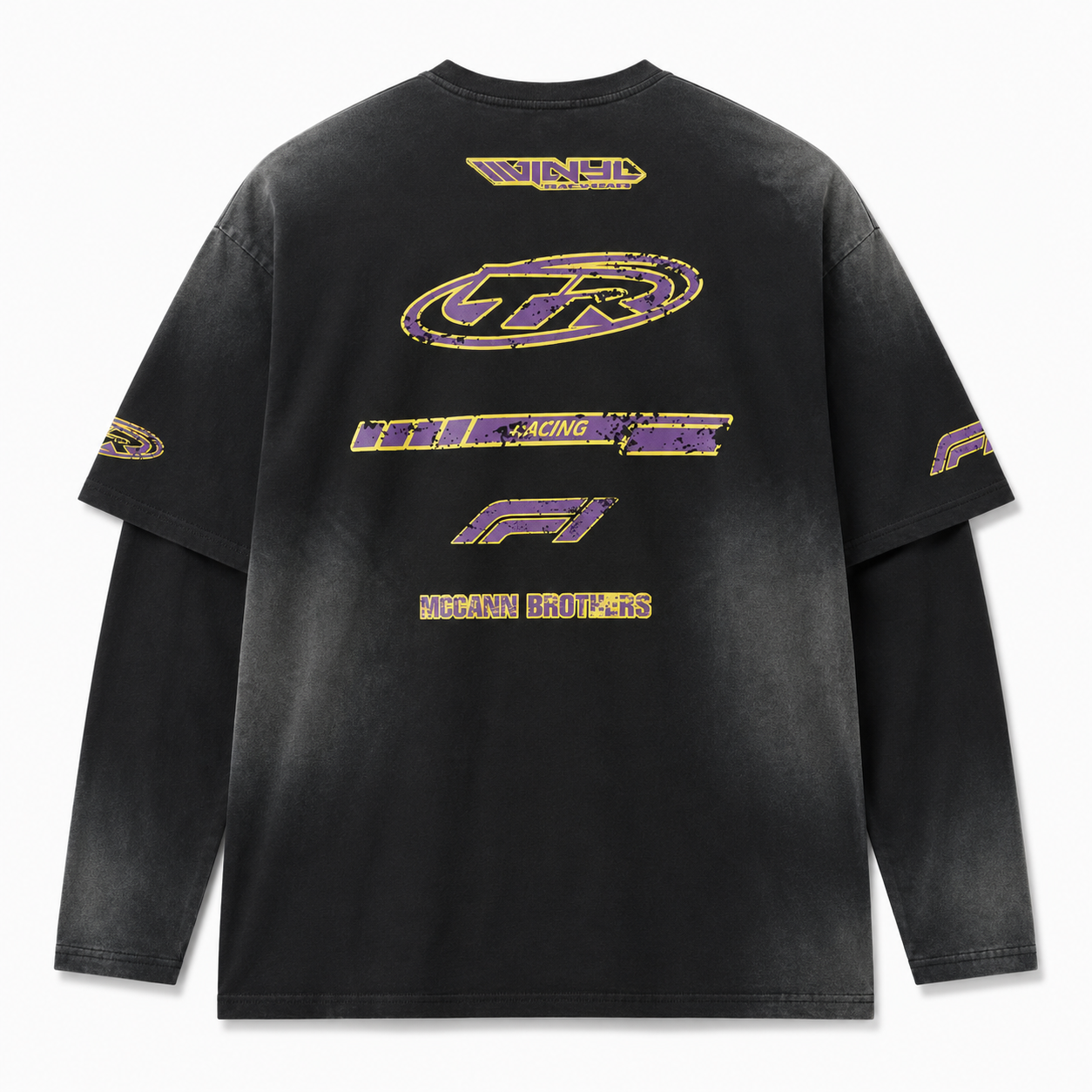 UNSEEN-Studios Racer Layered Longsleeve