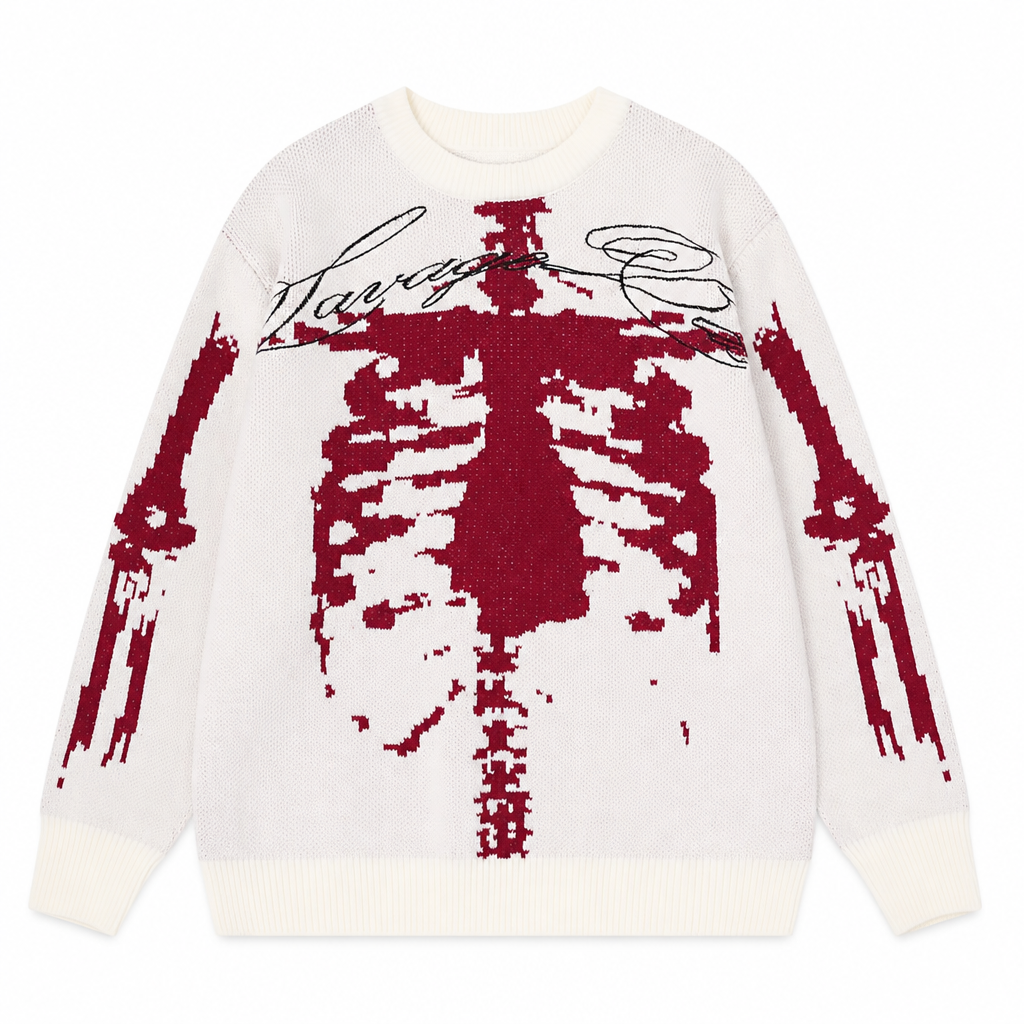 UNSEEN-Studios Skeleton Archive Knit Sweater