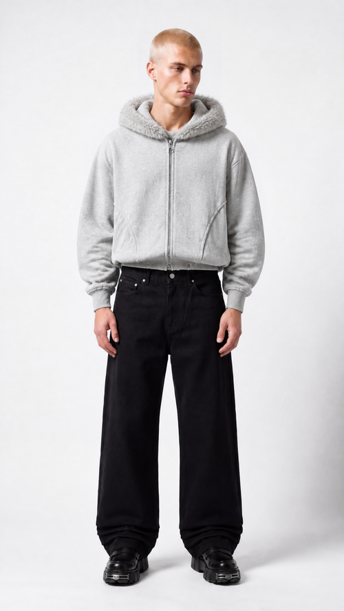 UNSEEN-Studios Arctic Shadow Zip Hoodie