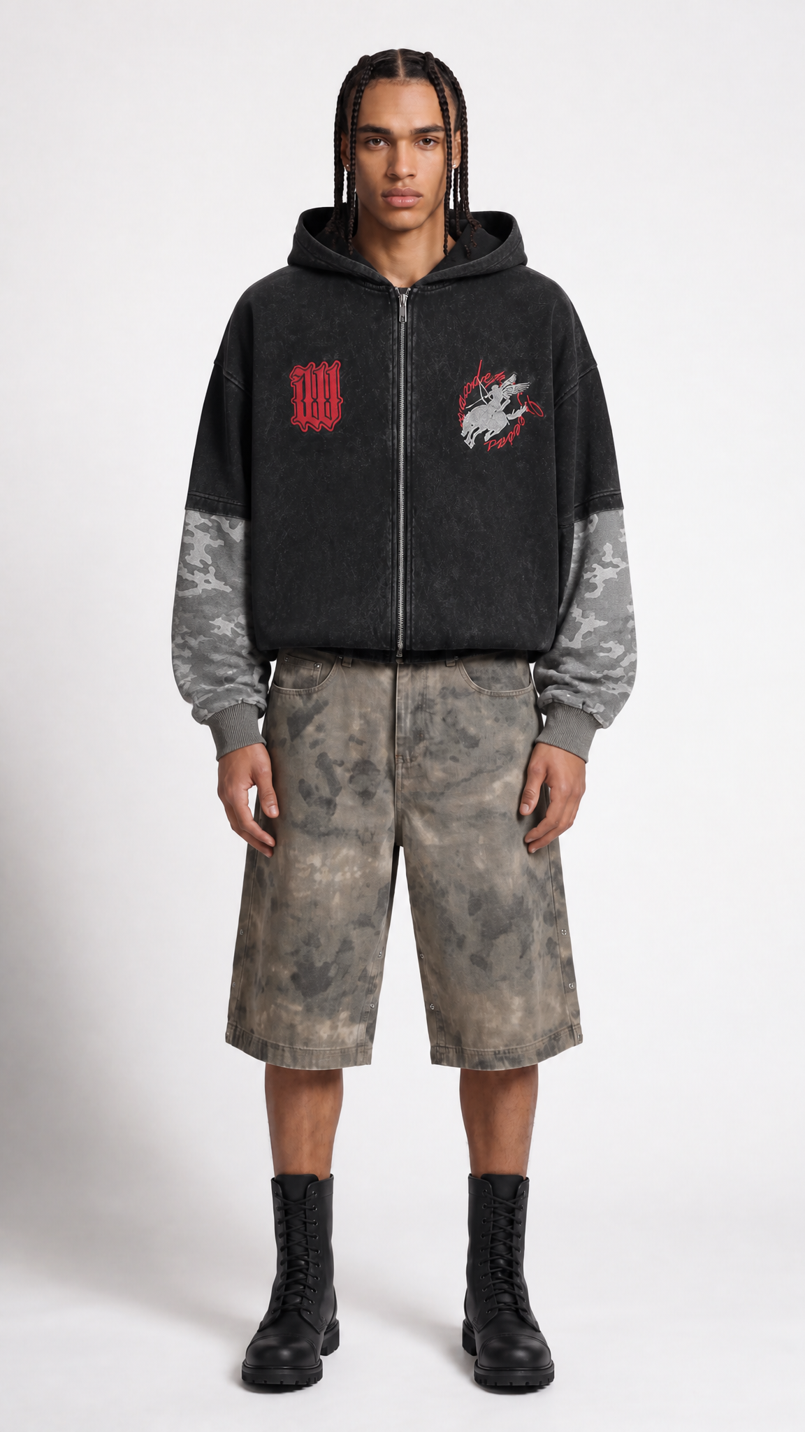 UNSEEN-Studios Wild Archer Zip-Hoodie