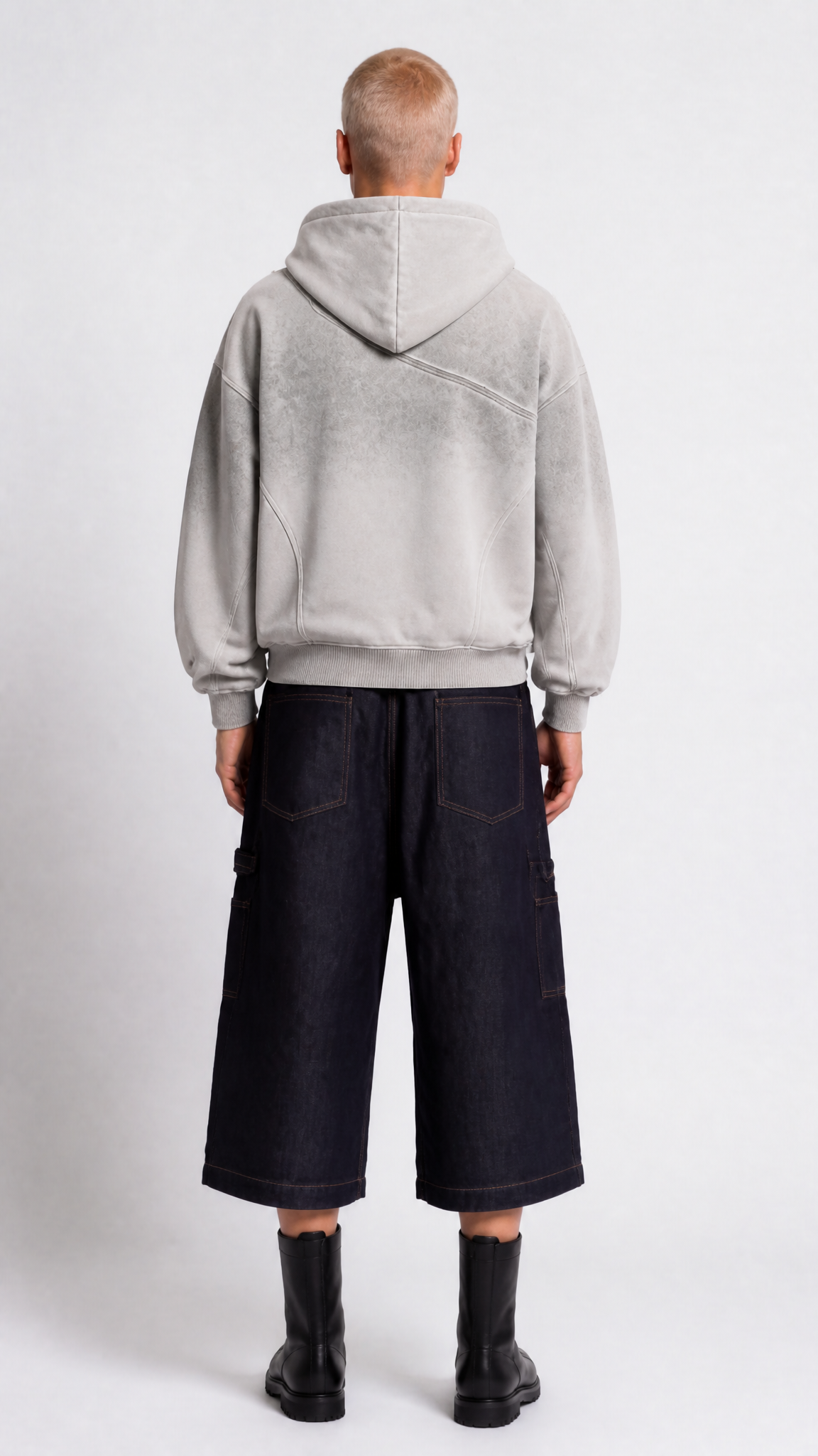 UNSEEN-Studios Raw Panel Zip Hoodie