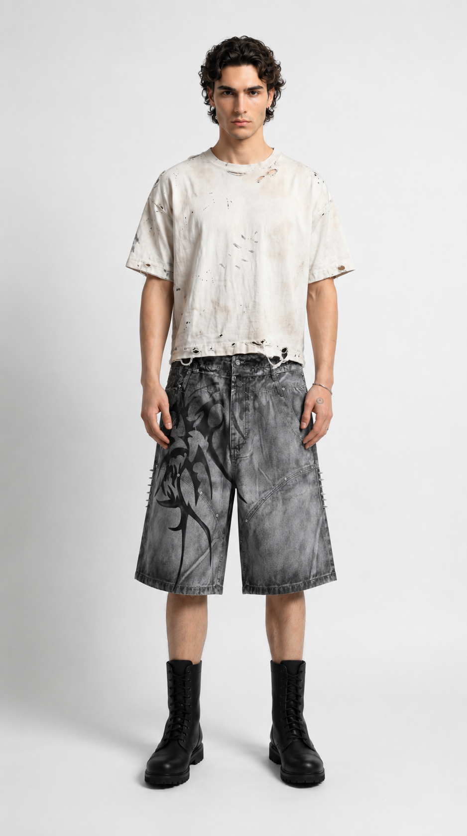 UNSEEN x ATSF30 Cyber Biker Shorts