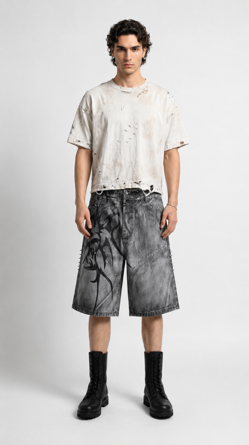 UNSEEN x ATSF30 Cyber Biker Shorts
