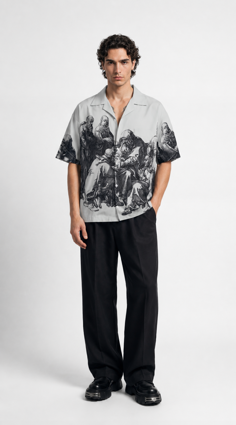 UNSEEN-Studios Renaissance Oversize Hemd