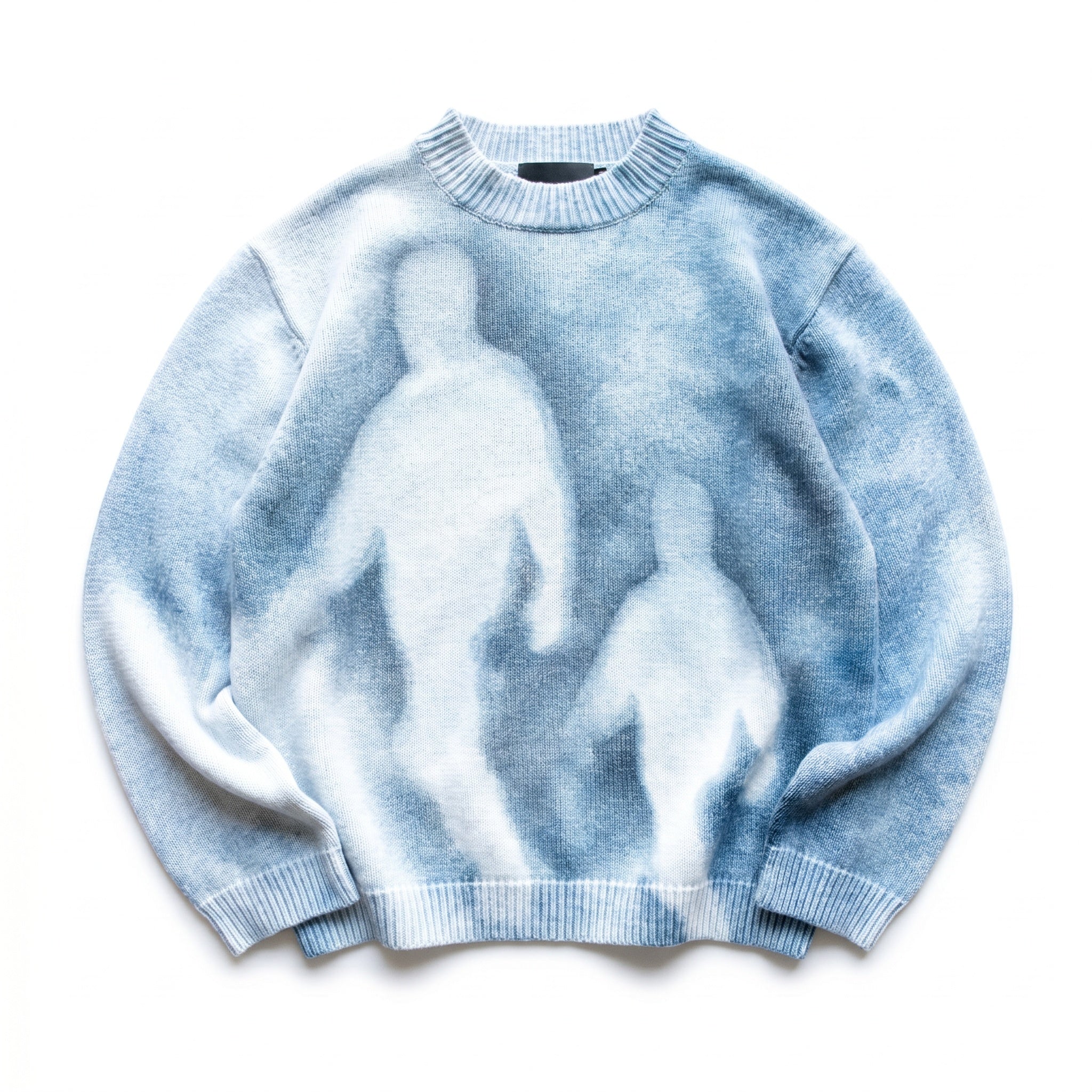UNSEEN-Studios Oversized Knit Sweater Phantom