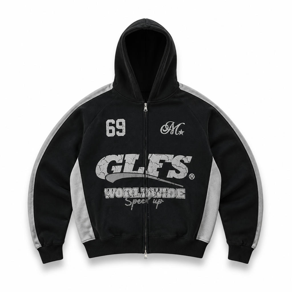 UNSEEN-Studios Worldwide Zip Hoodie