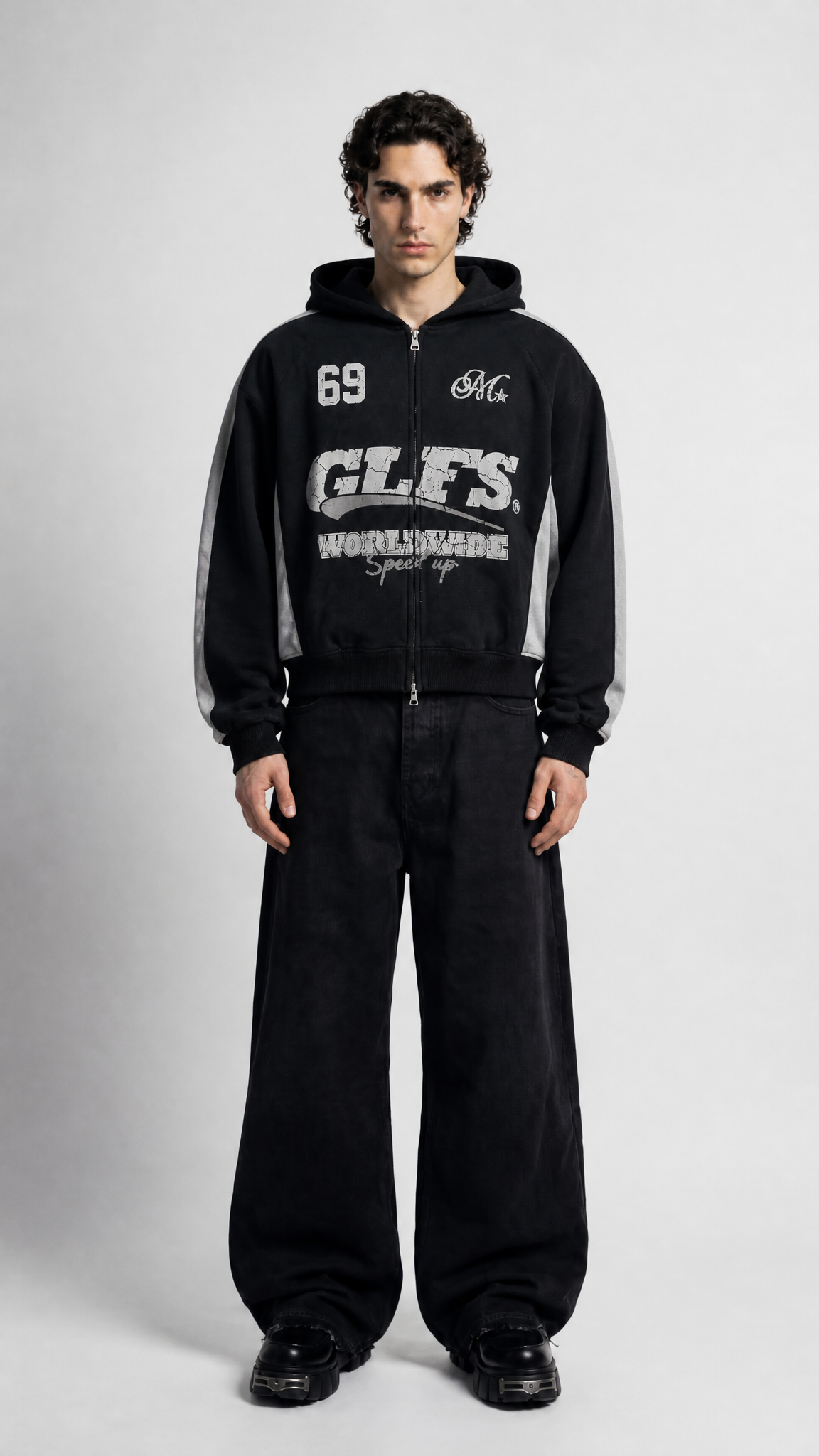 UNSEEN-Studios Worldwide Zip Hoodie