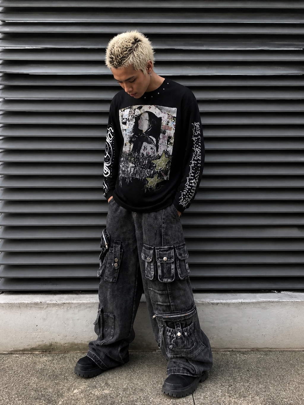 UNSEEN-Studios Opium Waffle Longsleeve