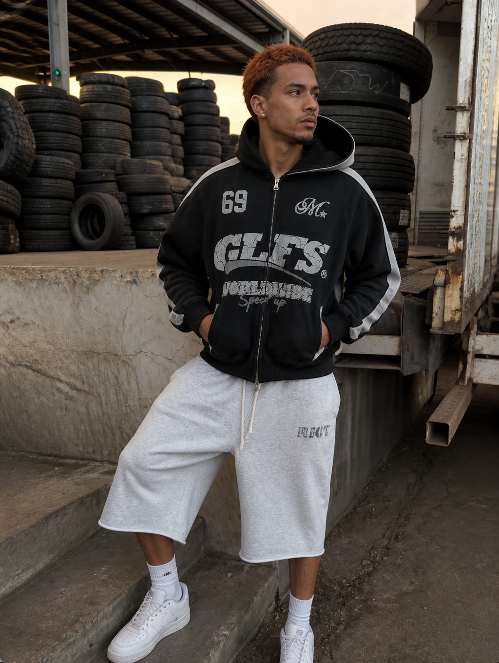 UNSEEN-Studios Worldwide Zip Hoodie