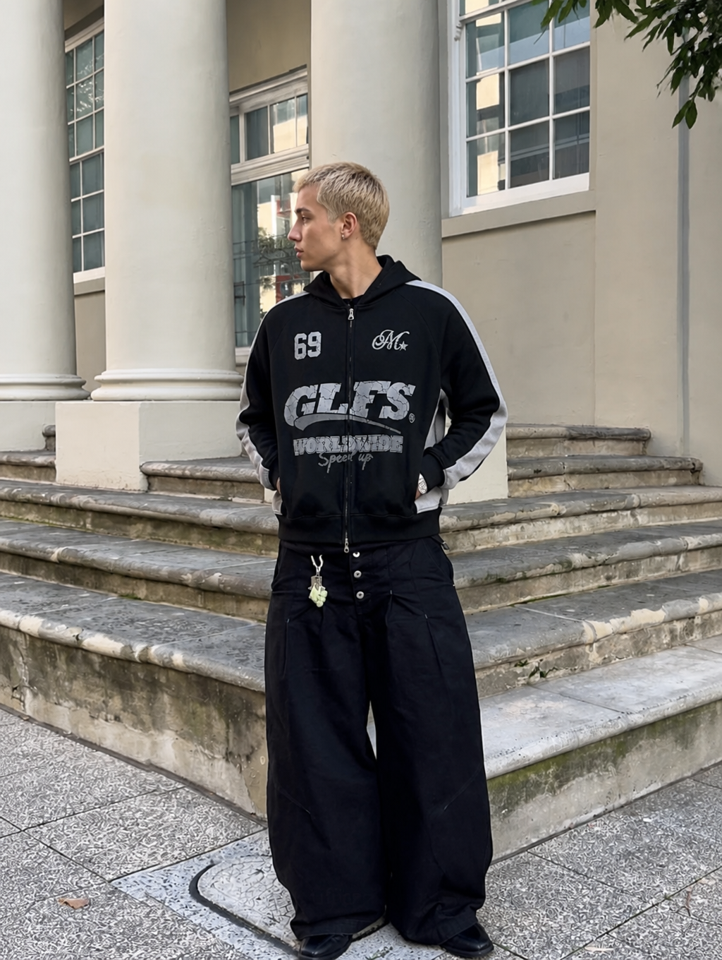 UNSEEN-Studios Worldwide Zip Hoodie
