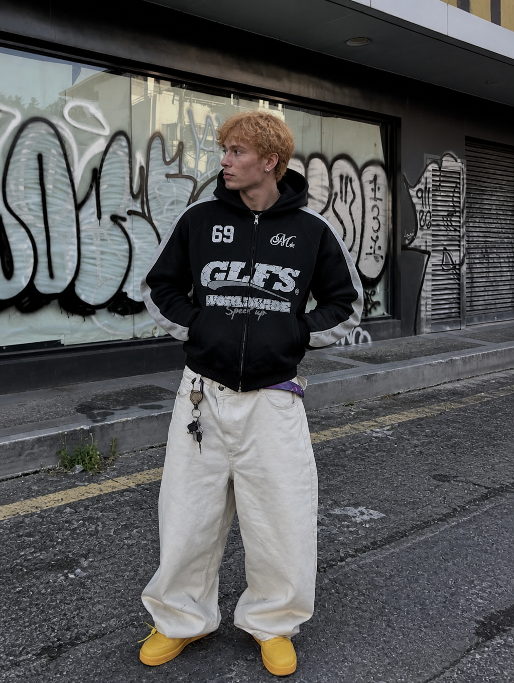 UNSEEN-Studios Worldwide Zip Hoodie