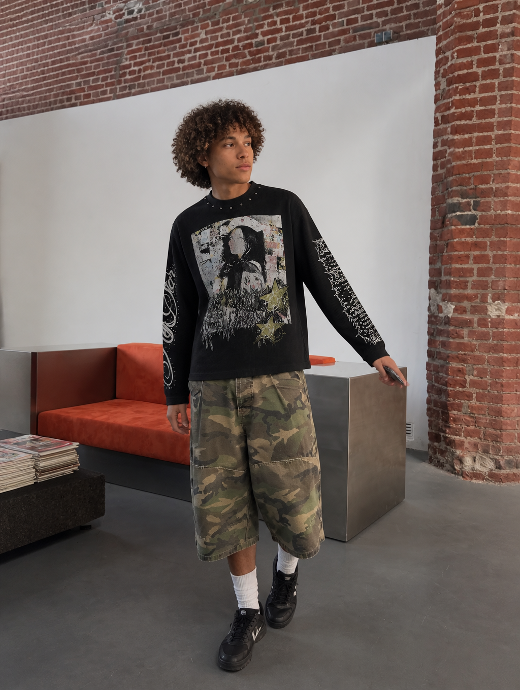 UNSEEN-Studios Opium Waffle Longsleeve
