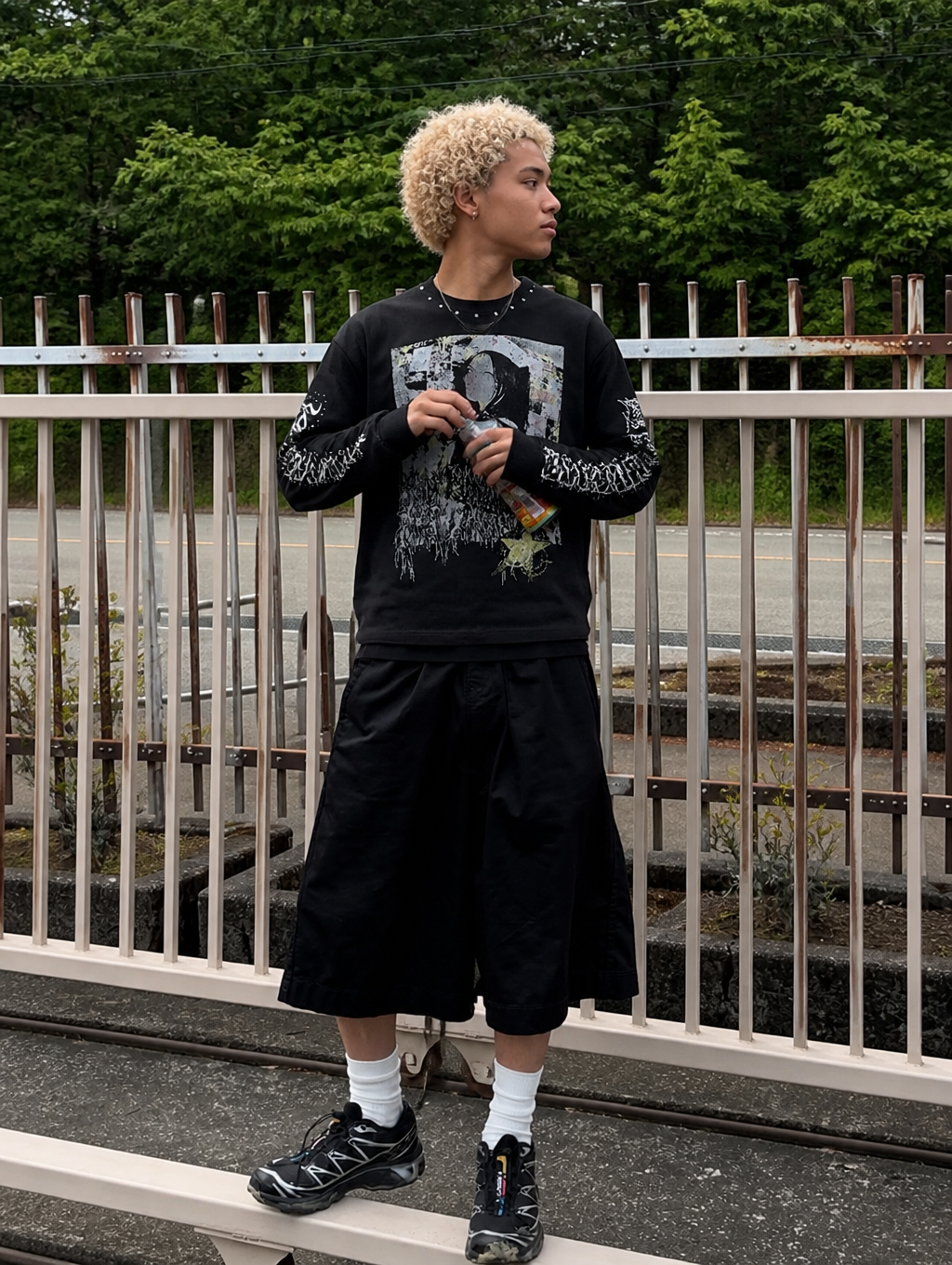 UNSEEN-Studios Opium Waffle Longsleeve