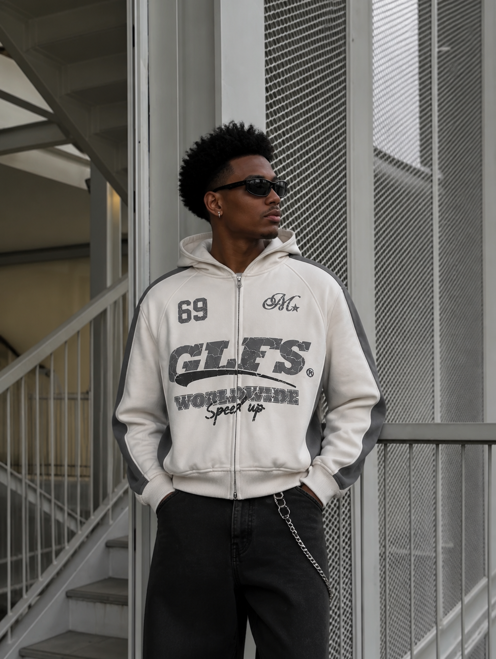 UNSEEN-Studios Worldwide Zip Hoodie