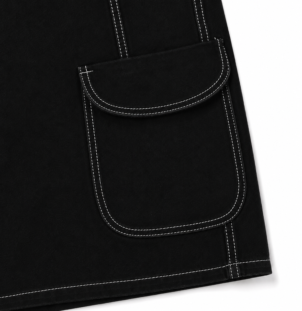 UNSEEN-Studios Utility Denim Shorts