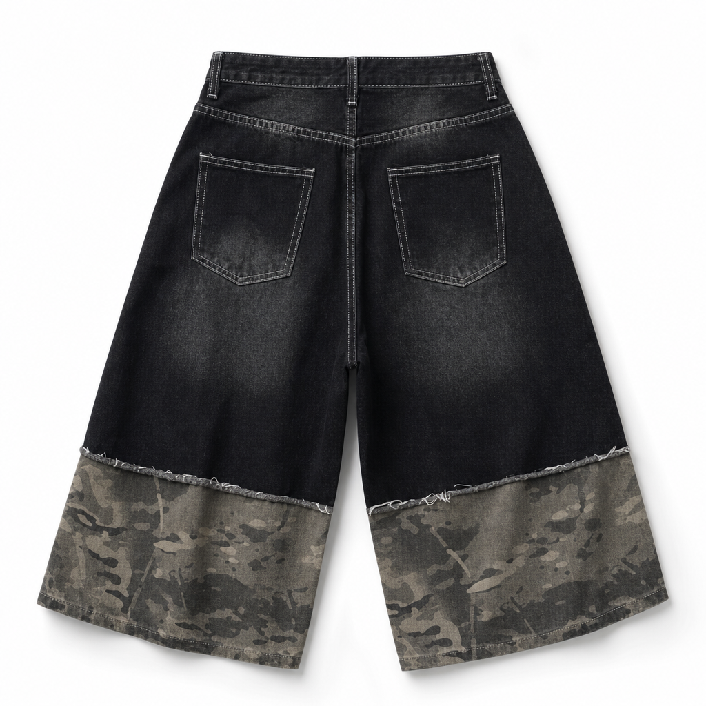 UNSEEN-Studios Camo Patch Jorts