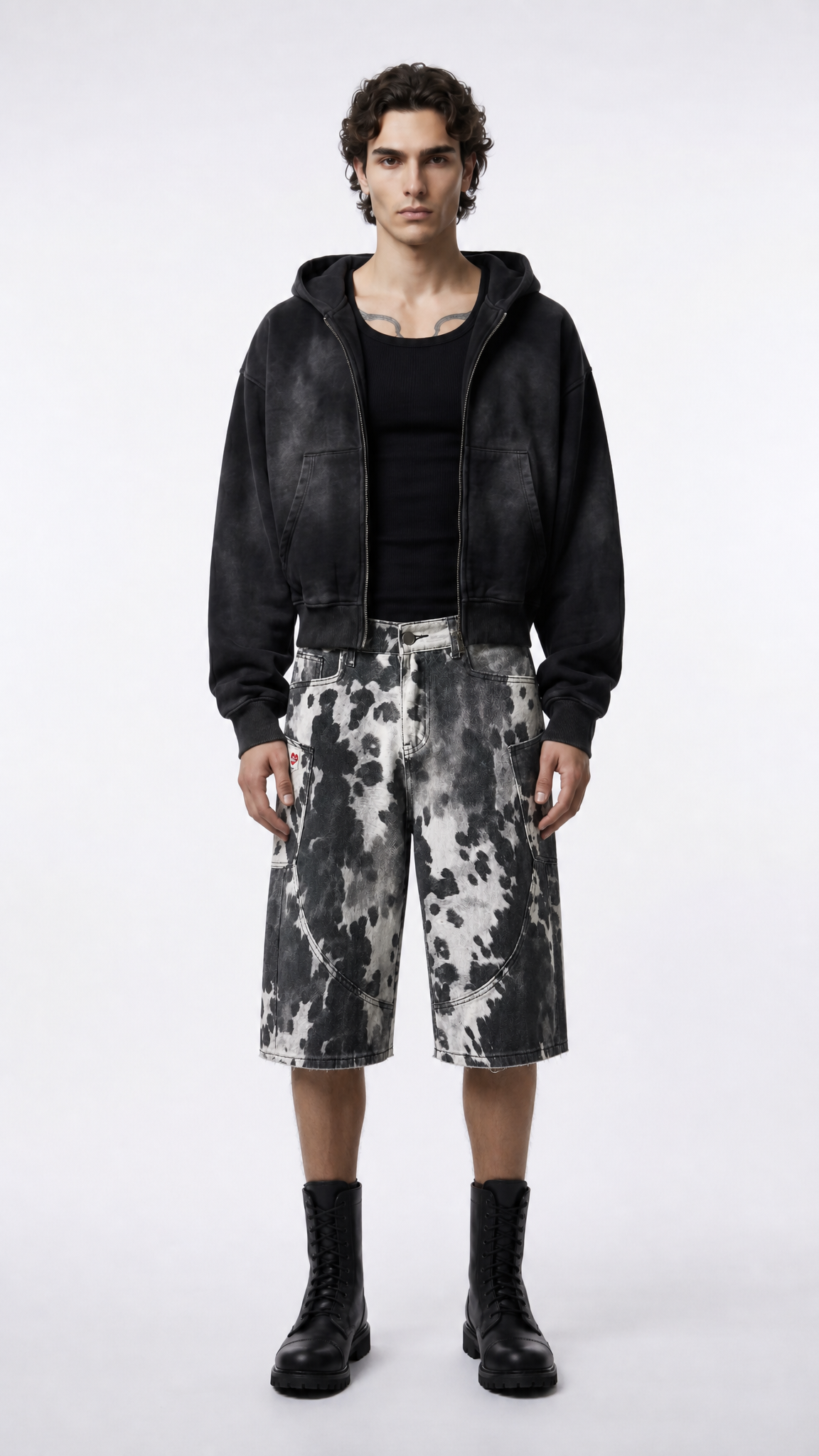 UNSEEN-Studios Cowhide Jorts