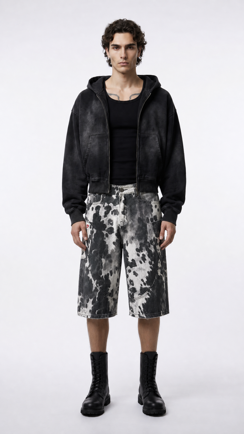 UNSEEN-Studios Cowhide Jorts