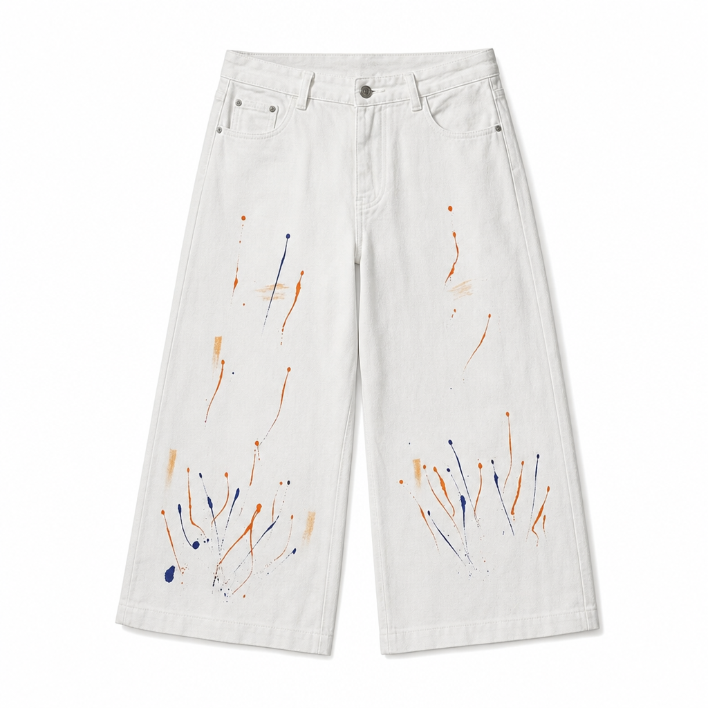 UNSEEN-Studios Paint Splash Jorts