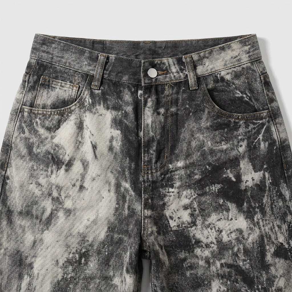 UNSEEN-Studios Ashstorm Wide Leg Jeans