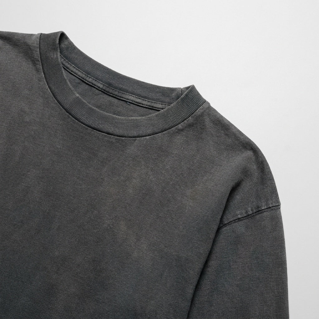 UNSEEN-Studios Washed Grey Longsleeve Sweater