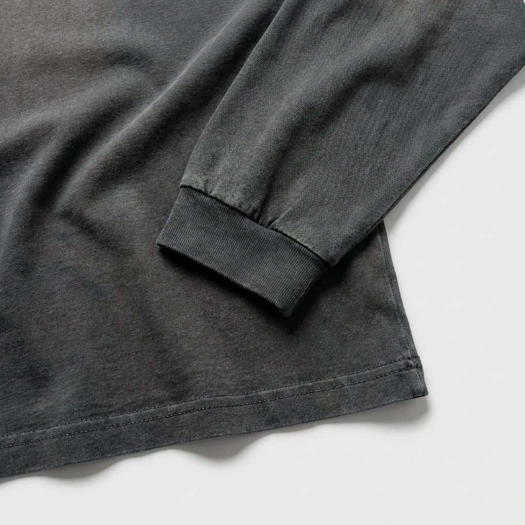 UNSEEN-Studios Washed Grey Longsleeve Sweater