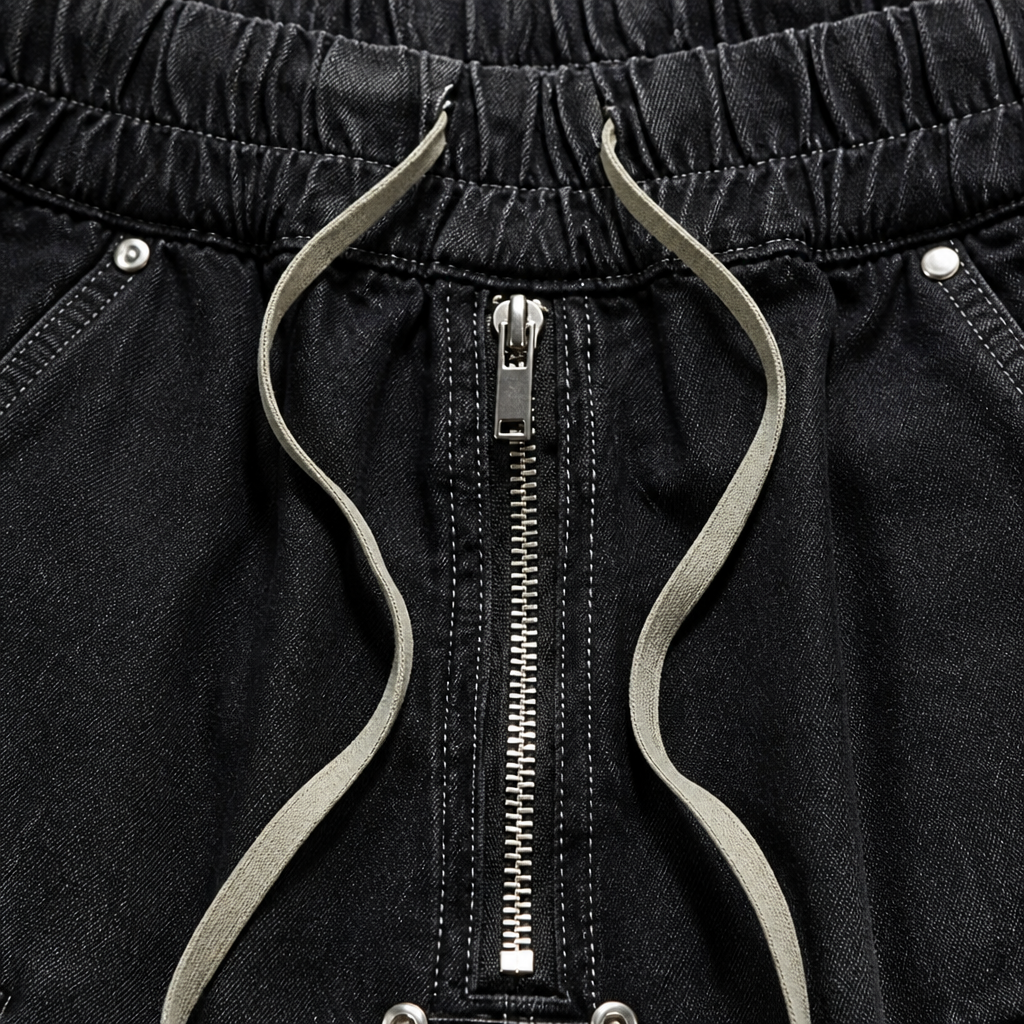 UNSEEN-Studios Succubus Denim Cargo Shorts
