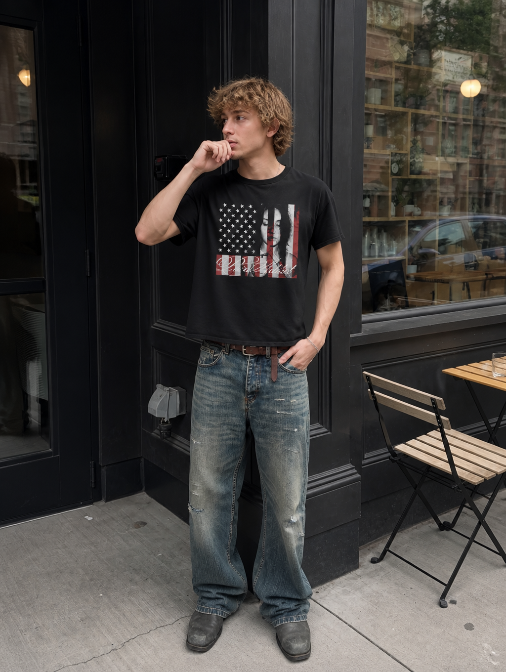 UNSEEN-Studios Liberty Portrait Tee