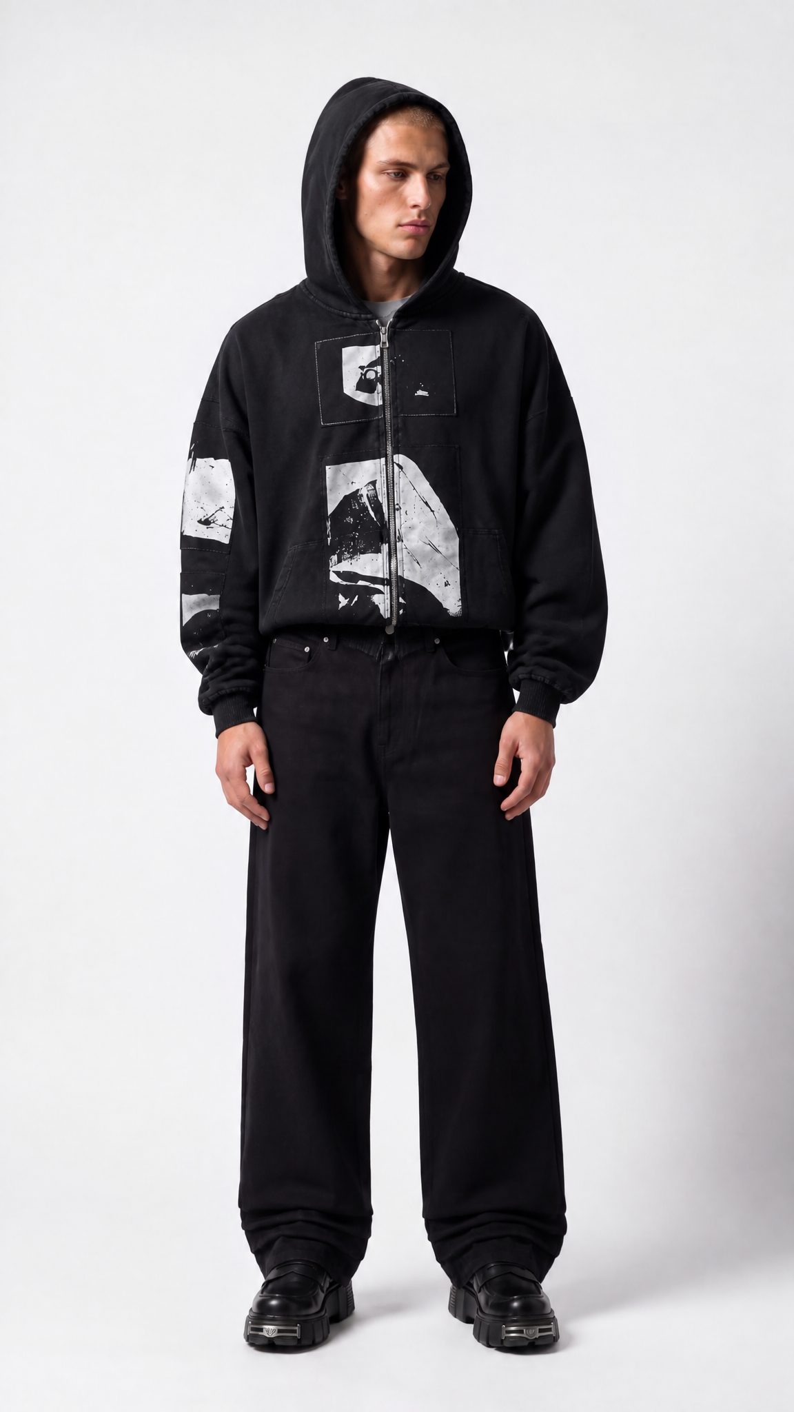 UNSEEN-Studios Disorder Zip Hoodie
