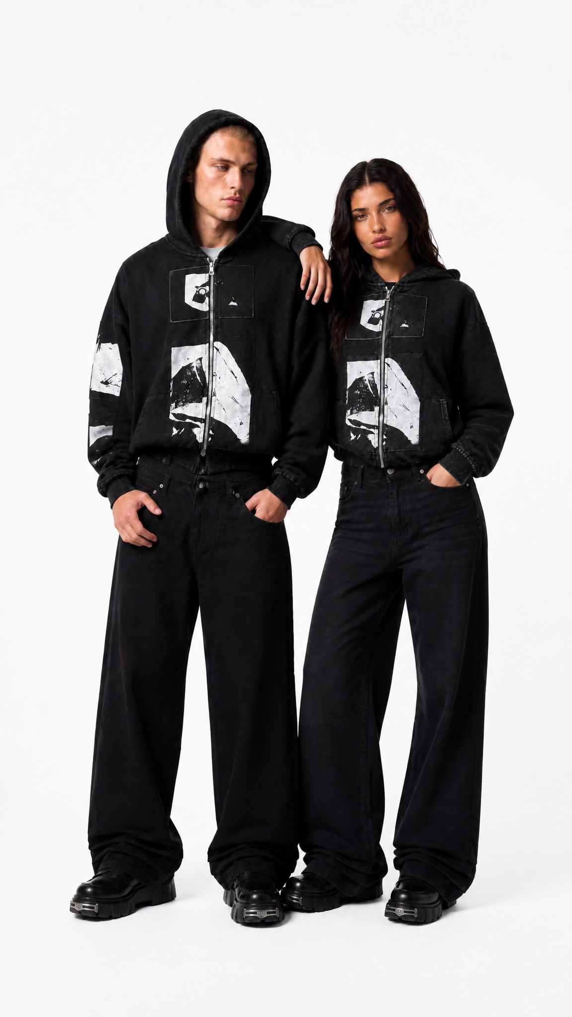 UNSEEN-Studios Disorder Zip Hoodie