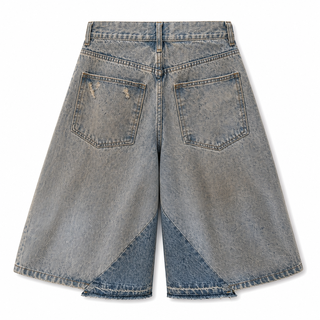 UNSEEN-Studios Fragment Denim Shorts