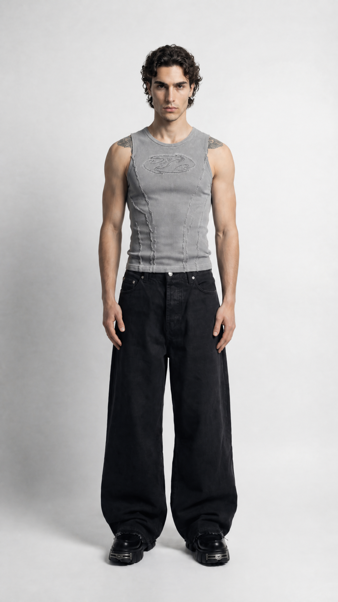 UNSEEN-Studios Opium Ribbed Tank Top