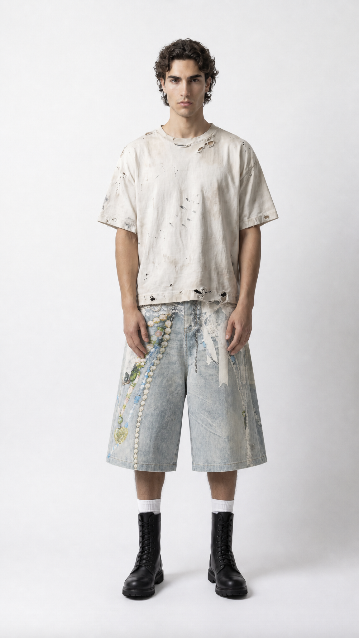 UNSEEN-Studios Relic Pearl Jorts