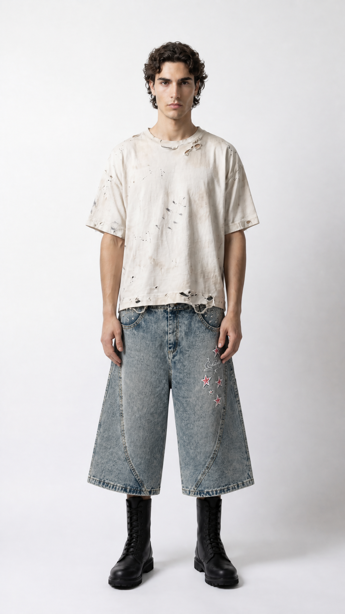 UNSEEN-Studios Nova Denim Shorts