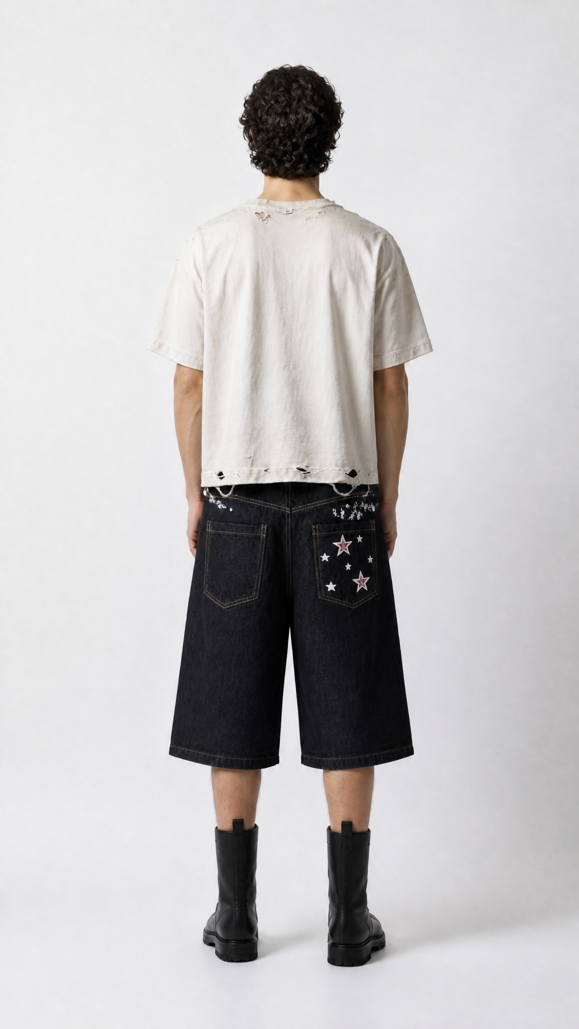 UNSEEN-Studios Nova Denim Shorts