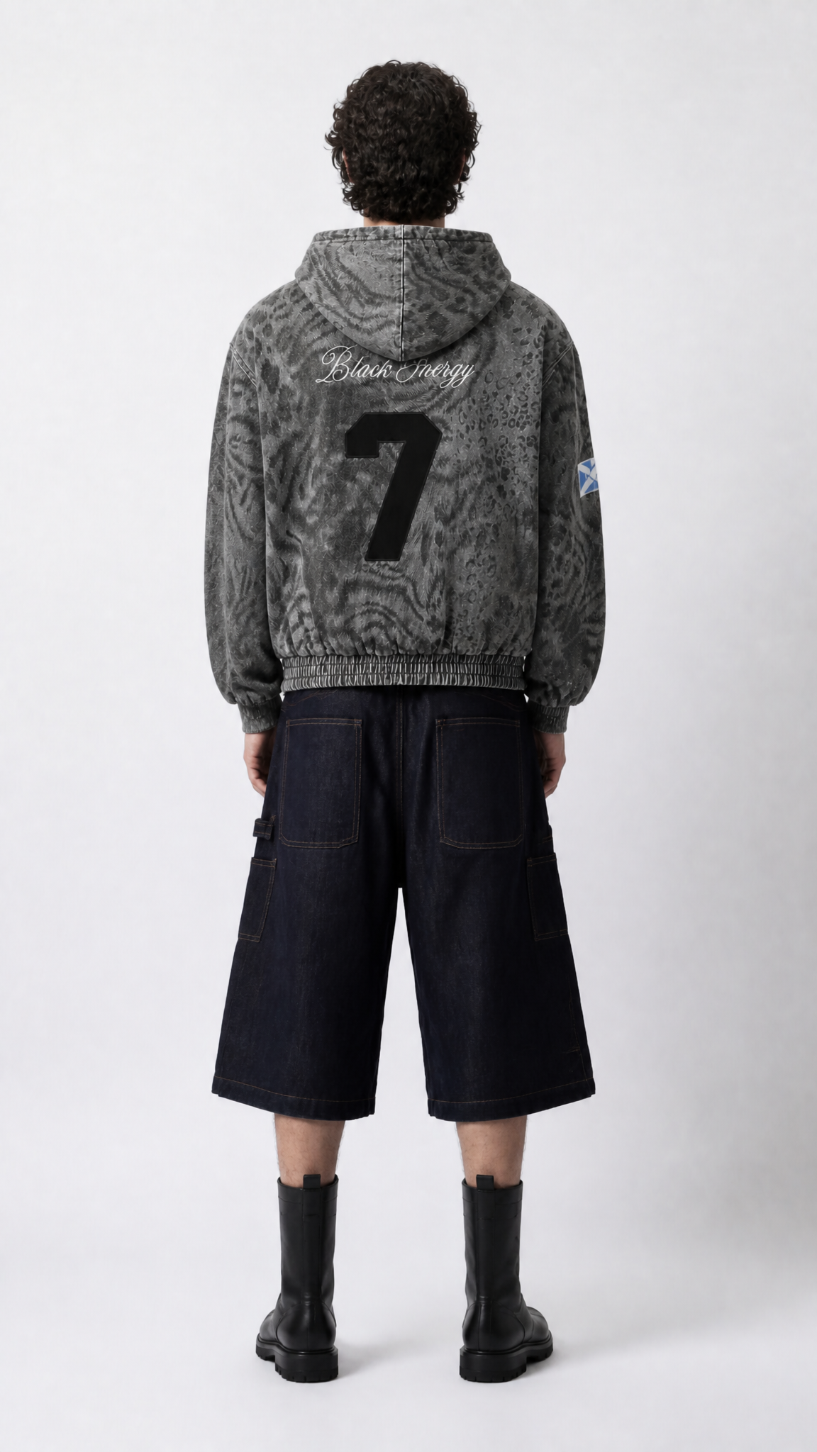 UNSEEN-Studios Shadow Leopard Zip Hoodie